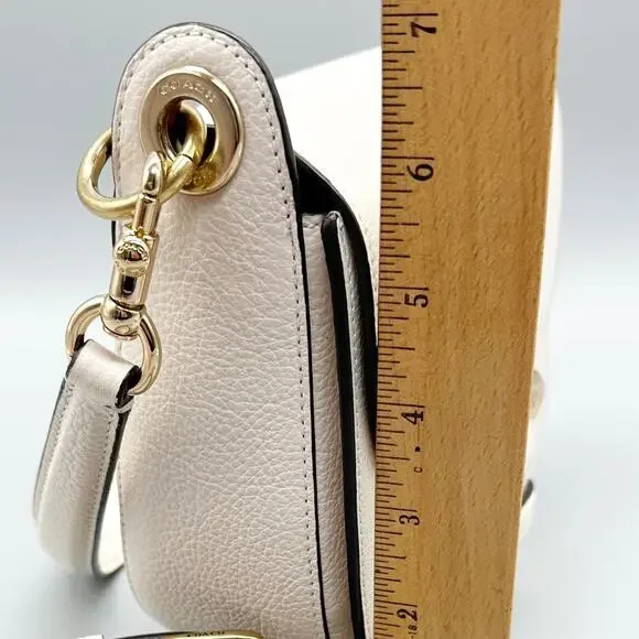 Leather Coach Kleo 17 Convertible Purse Bag & Mini Skinny ID Card Case - Picture 11 of 13